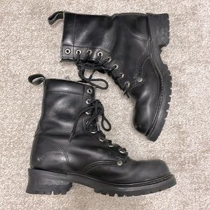 Women's Vintage Harley Davidson Boots W8 Moto